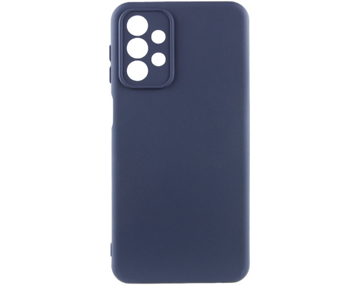 Чохол Silicone Cover Full Camera Samsung A235 Galaxy A23 midnight blue PLS-00-00105615