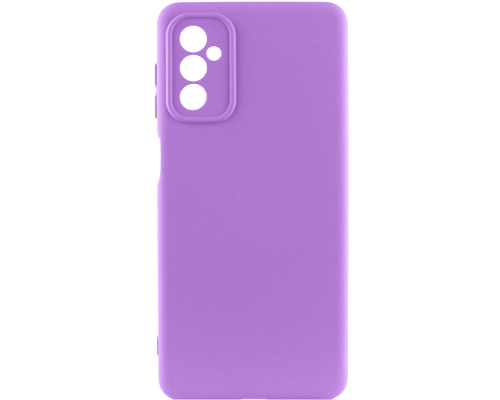 Чохол Silicone Cover Full Camera Samsung A146 Galaxy A14 purple PLS-00-00116041