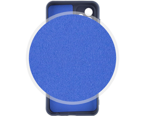 Чохол Silicone Cover Full Camera Samsung A235 Galaxy A23 midnight blue PLS-00-00105615