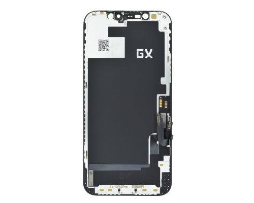 Дисплей iPhone 12 Pro з сенсором та рамкою black (OLED HARD) PLS-00-00122265