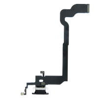 Шлейф iPhone X з роз'ємом зарядки black (Original China) PLS-00-00107220