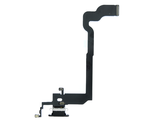 Шлейф iPhone X з роз'ємом зарядки black (Original China) PLS-00-00107220
