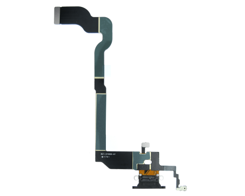 Шлейф iPhone X з роз'ємом зарядки black (Original China) PLS-00-00107220