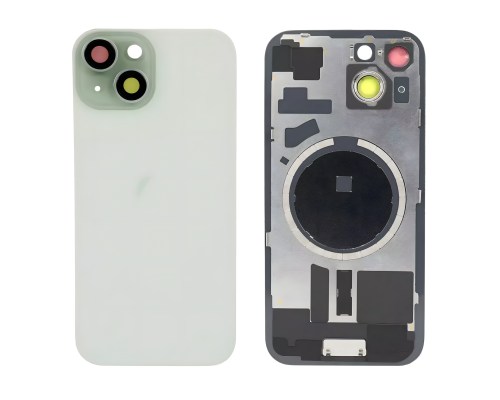 Задня кришка iPhone 15 зі склом камери green (Original China) PLS-00-00113940
