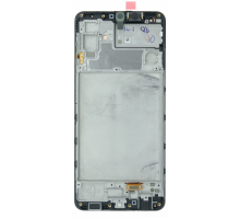 Дисплей Samsung M325 Galaxy M32 (2021) з сенсором та рамкою black (Original Refurbished) PLS-00-00097713