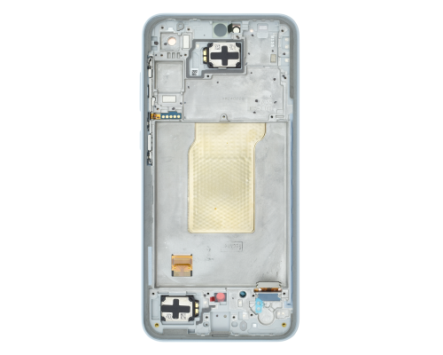 Дисплей Samsung A356 Galaxy A35 5G з сенсором та рамкою light blue (Original) PLS-00-00120388