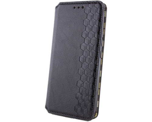 Чохол-книжка Leather Cubic Xiaomi Redmi Note 13 Pro 5G black PLS-00-00131700