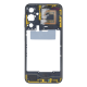 Середня частина корпусу Samsung A256 Galaxy A25 (2023) black PLS-00-00147778