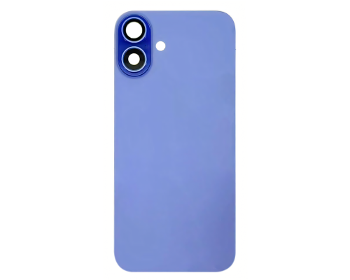 Задня кришка iPhone 16 зі склом камери blue (Original China) PLS-00-00132937