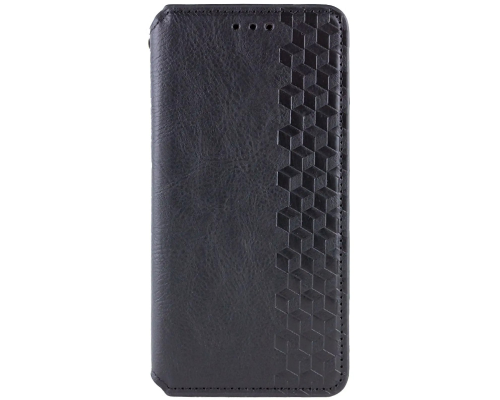 Чохол-книжка Leather Cubic Motorola Moto G86 black PLS-00-00162812