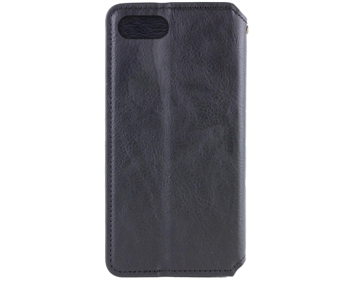 Чохол-книжка Leather Cubic для iPhone 7 black PLS-00-00162737
