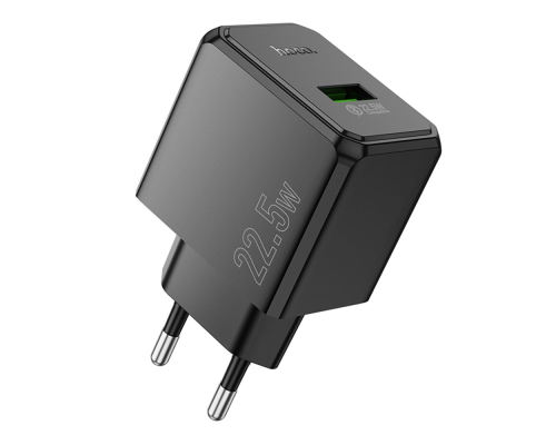 Зарядний пристрій Hoco CS17A 22.5W 3A 1USB-A black PLS-00-00145459