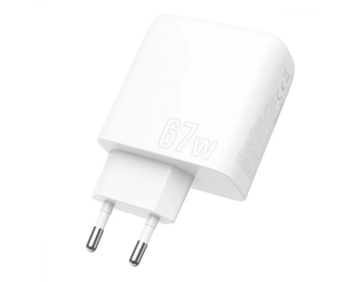 Зарядний пристрій Proove Shot GaN 67W 3A 1USB-A+2USB-C white PLS-00-00133927