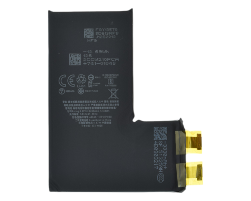 Акумулятор iPhone 13 Pro High Capacity (Cell - без шлейфа) PLS-00-00136351