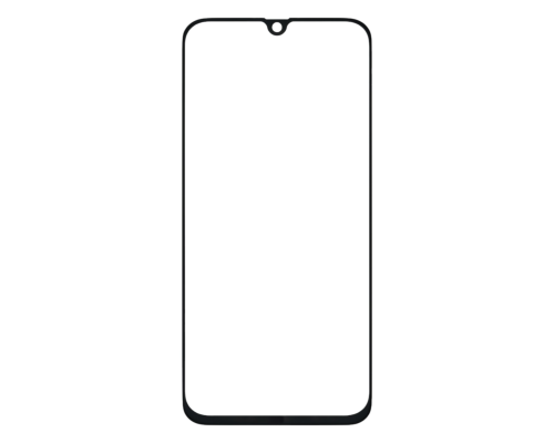 Скло дисплея Samsung A405 Galaxy A40 (2019) з OCA плівкою black (Musttby) PLS-00-00133571