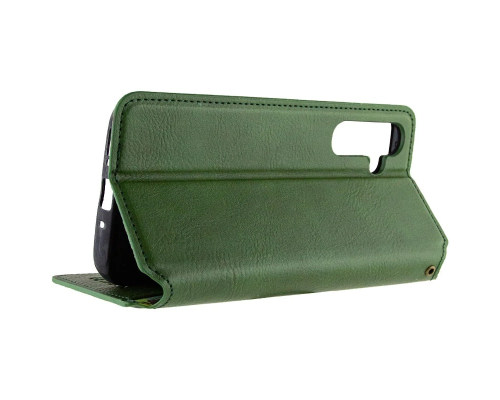 Чохол-книжка Leather Cubic Samsung A266 Galaxy A26 green PLS-00-00162879