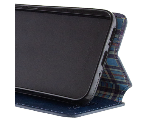 Чохол-книжка Leather Cubic Realme 11 4G blue PLS-00-00162842