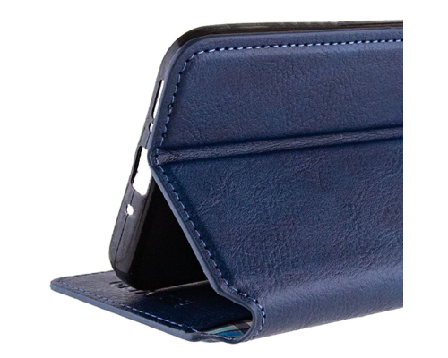 Чохол-книжка Leather Cubic Realme 11 4G blue PLS-00-00162842