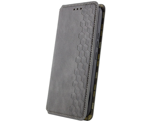 Чохол-книжка Leather Cubic Samsung A245 Galaxy A24 gray PLS-00-00162876