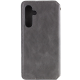 Чохол-книжка Leather Cubic Samsung A245 Galaxy A24 gray PLS-00-00162876