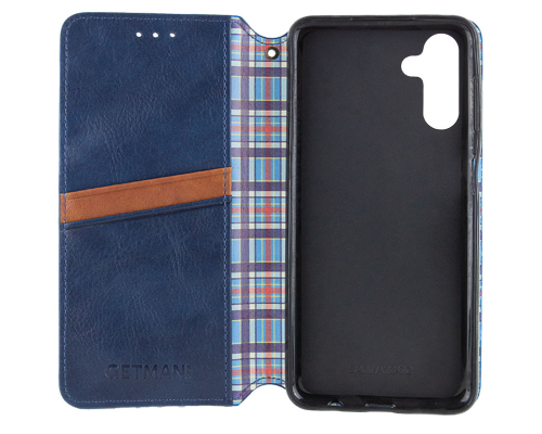 Чохол-книжка Leather Cubic Samsung A165 Galaxy A16 blue PLS-00-00162868