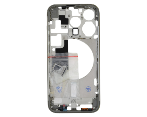Середня частина корпусу для iPhone 15 Pro US gray (OEM) PLS-00-00163238