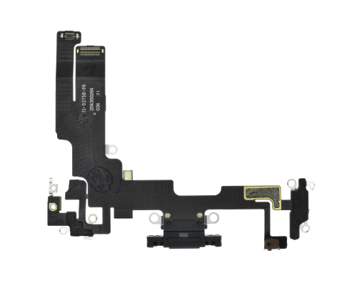 Шлейф iPhone 14 з роз'ємом зарядки black (Original Used) PLS-00-00127221