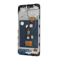 Дисплей Infinix Smart 8 Plus з сенсором та рамкою black (ver. DJN) PLS-00-00151373