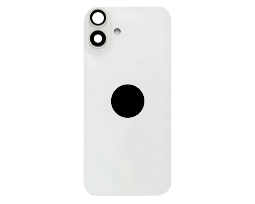 Задня кришка iPhone 16 зі склом камери white (Original China) PLS-00-00132933