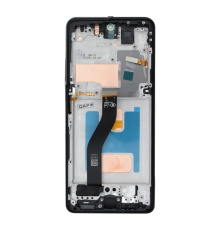 Дисплей Samsung G998 Galaxy S21 Ultra з сенсором та рамкою black (IPS) PLS-00-00145785