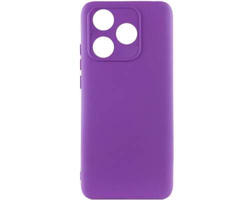 Чохол Silicone Cover Full Camera Tecno Spark 10 purple PLS-00-00122105