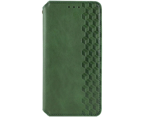 Чохол-книжка Leather Cubic Xiaomi Redmi Note 14 Pro 4G green PLS-00-00163104