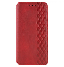 Чохол-книжка Leather Cubic Xiaomi Redmi 15C Global red PLS-00-00163044