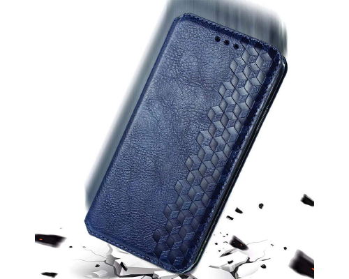 Чохол-книжка Leather Cubic Xiaomi Mi 11 blue PLS-00-00162985