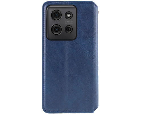 Чохол-книжка Leather Cubic ZTE Blade A55 blue PLS-00-00163132