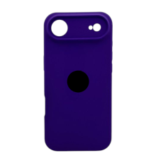 Чохол Silicone Case Full Camera Protective для iPhone 17 Air dark purple (УЦІНКА) PLS-00-00159382
