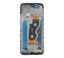 Дисплей Tecno Spark 30C 4G з сенсором та рамкою black (Used) (ver. BOE) PLS-00-00173935