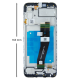 Дисплей Samsung A035G Galaxy A03 (2022) (163 x 72 мм) з сенсором та рамкою black (Original) PLS-00-00093651