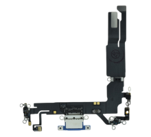 Шлейф iPhone 16 з роз'ємом зарядки ultramarine (Original Used) PLS-00-00133996