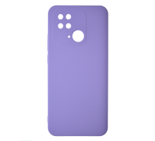 Чохол Silicone Cover Full Camera Xiaomi Redmi 10C light purple PLS-00-00106964