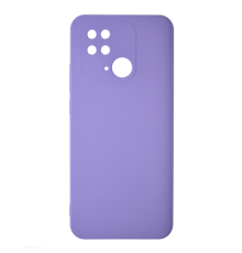 Чохол Silicone Cover Full Camera Xiaomi Redmi 10C light purple PLS-00-00106964