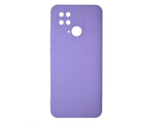 Чохол Silicone Cover Full Camera Xiaomi Redmi 10C light purple PLS-00-00106964