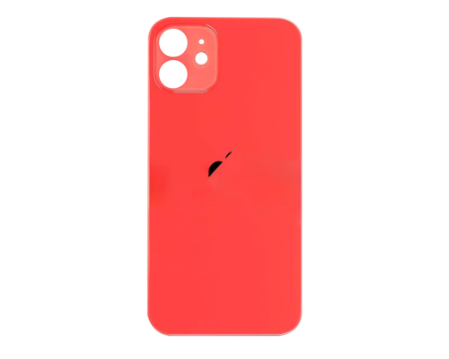 Задня кришка iPhone 12 red (Більший отвір) PLS-00-00049743