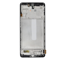 Дисплей Samsung M526 Galaxy M52 5G (2021) з сенсором та рамкою black (Original Assembled) PLS-00-00146633