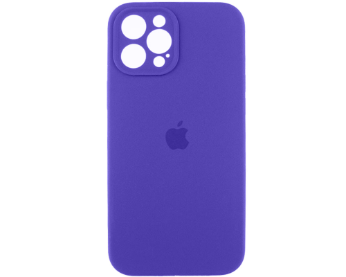 Чохол Silicone Case Full Camera Protective iPhone 12 Pro Max dark purple PLS-00-00116627