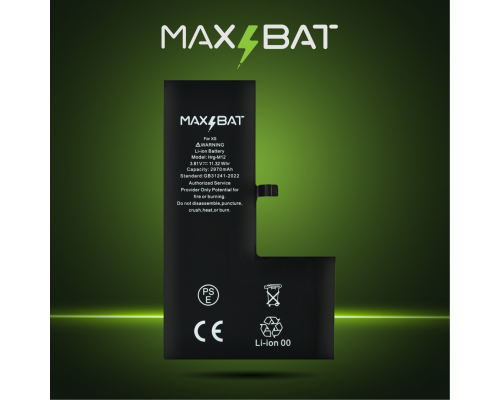 Акумулятор iPhone XS (Max Bat Plus) PLS-00-00133460