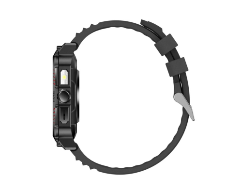 Смарт годинник W&O X7 Plus black PLS-00-00161356