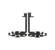 Шлейф iPhone 11 Pro Max з роз'ємом зарядки space gray (Original Used) PLS-00-00037013