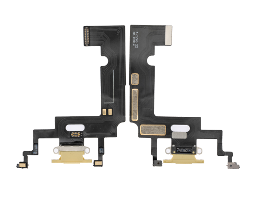 Шлейф iPhone XR з роз'ємом зарядки yellow PLS-00-00046623