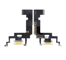 Шлейф iPhone XR з роз'ємом зарядки yellow (Original Used) PLS-00-00046624